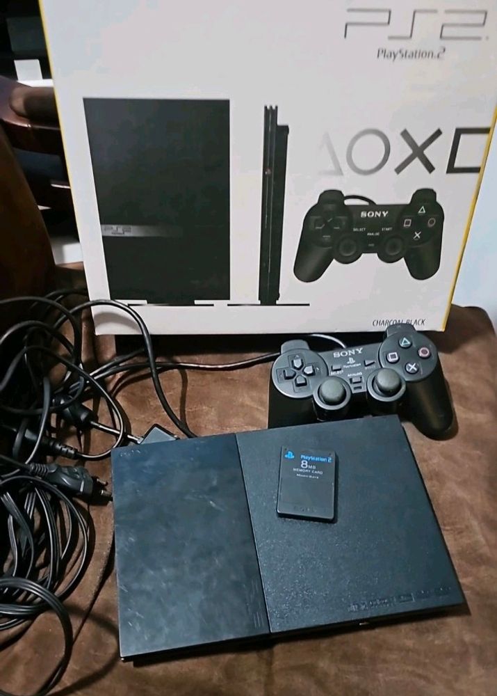 PLAYSTATION 2 PS2 SLIM With 3 DISC Free