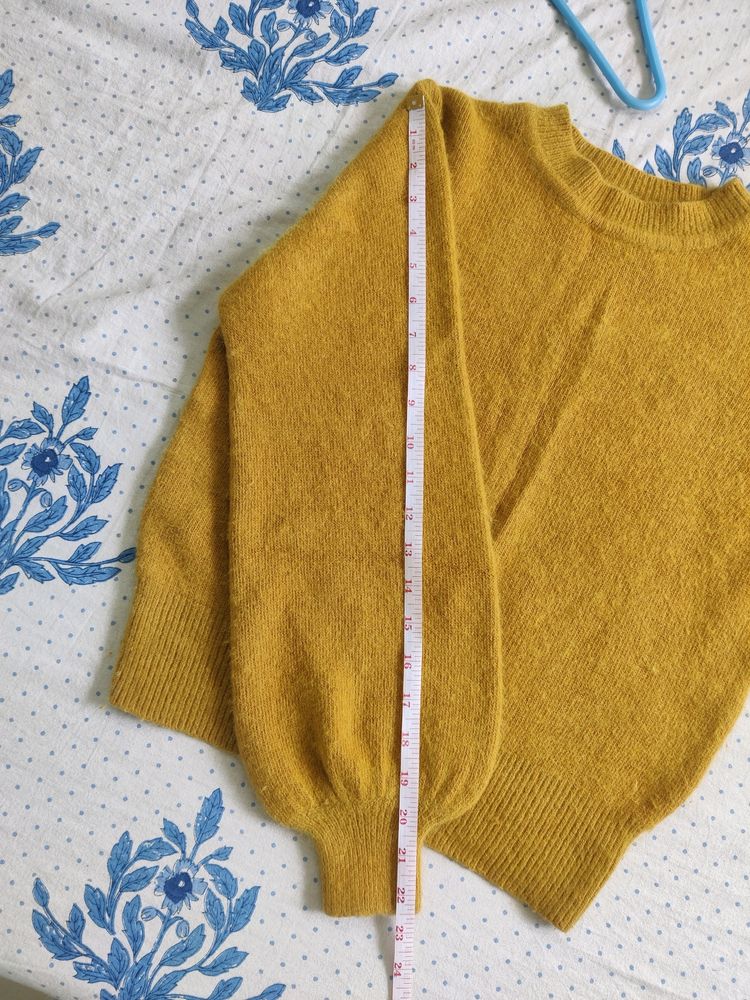 Mustard Clr Fur Jumper