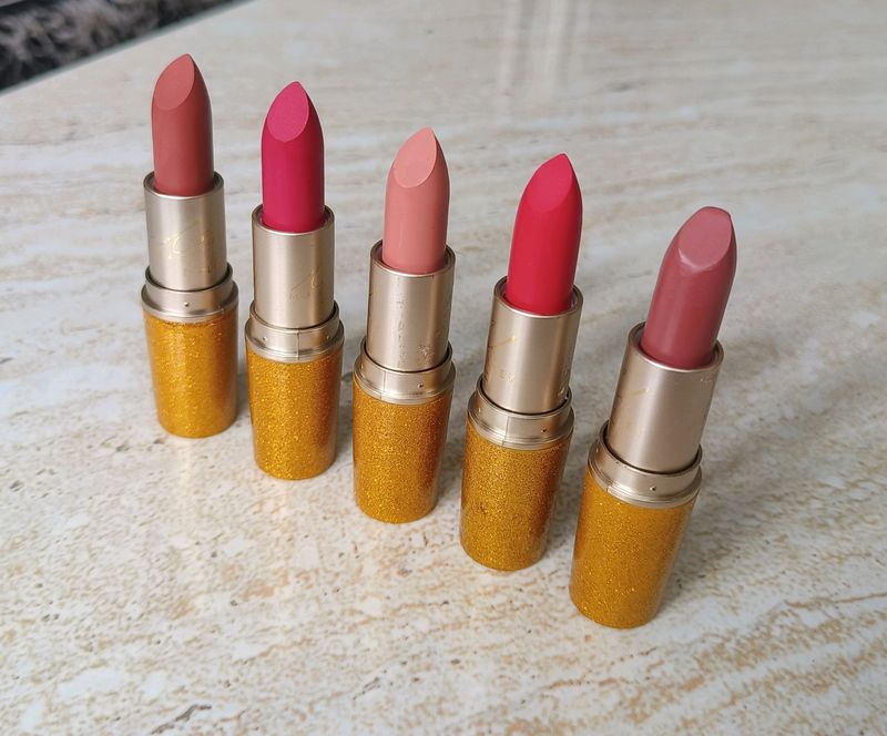 Mac Golden Bullet Lipsticks Set Of 5 😍