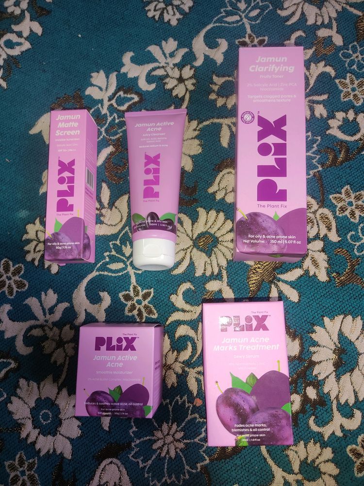 Plix  Jamun Active Acne Combo With Gift Box