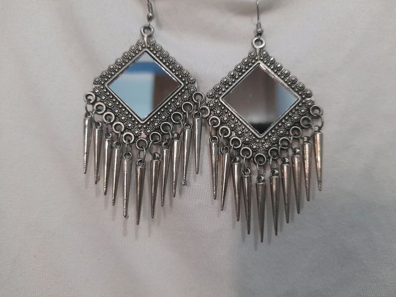 Oxidised Earrings