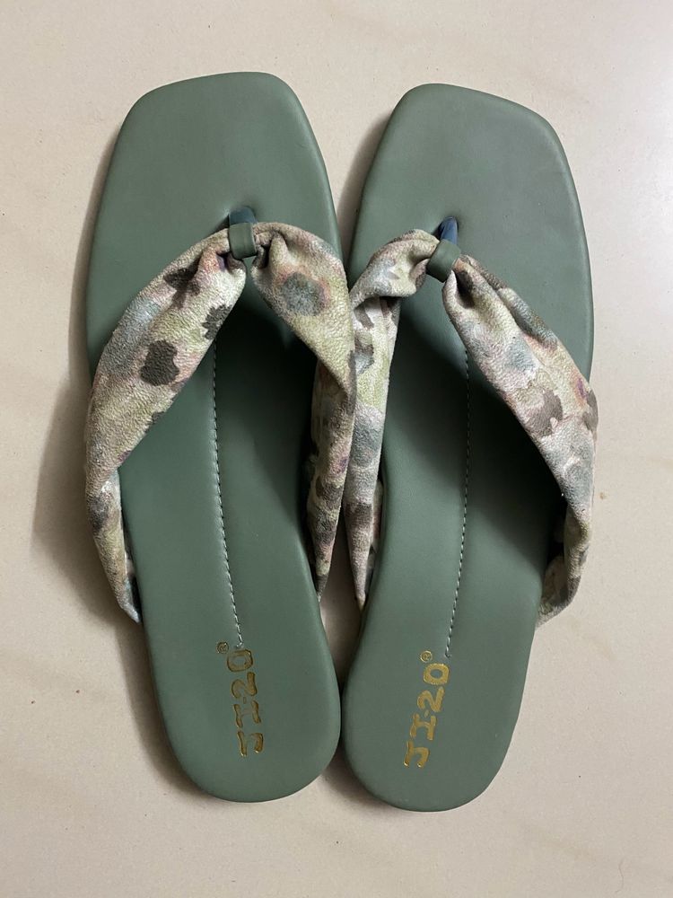 Olive Flats(40 Size), Just Like New