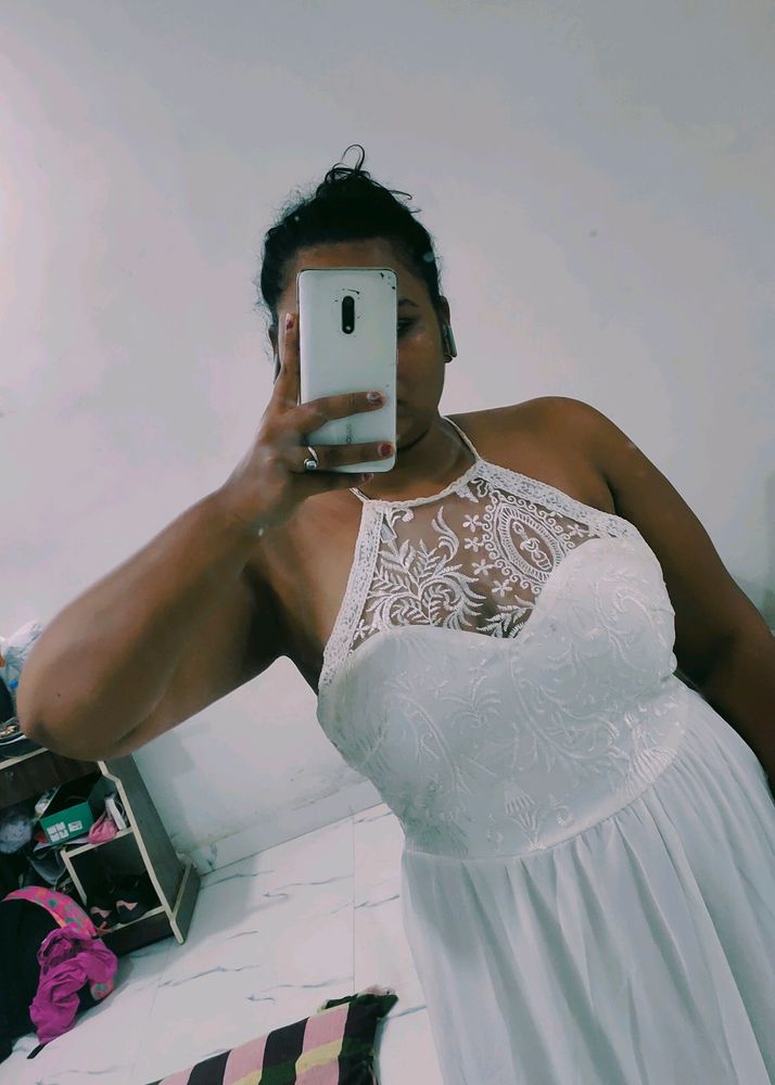 White 🤍 Gown