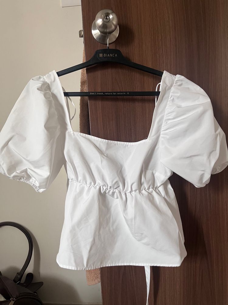 White Butterfly Top