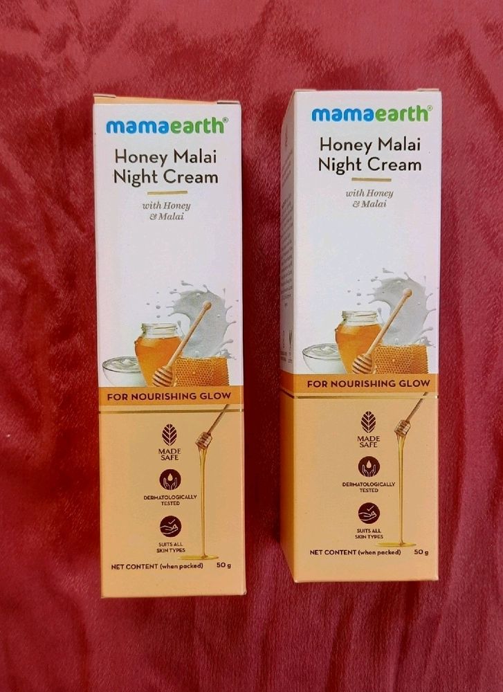 Mamaearth Honey Malai Night Cream