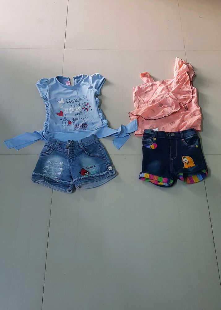 3 Dress  And Black Boot For Girl Kids