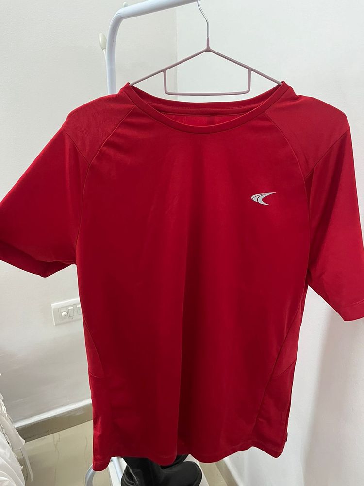 Performax Red Comfortable Tshirt