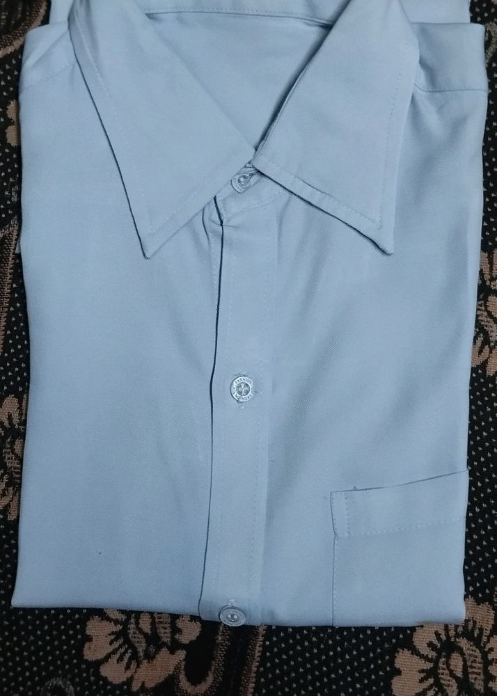 Mens Formal Shirts Light Blue