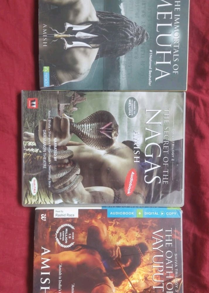 Shiva Trilogy Original Audio Books