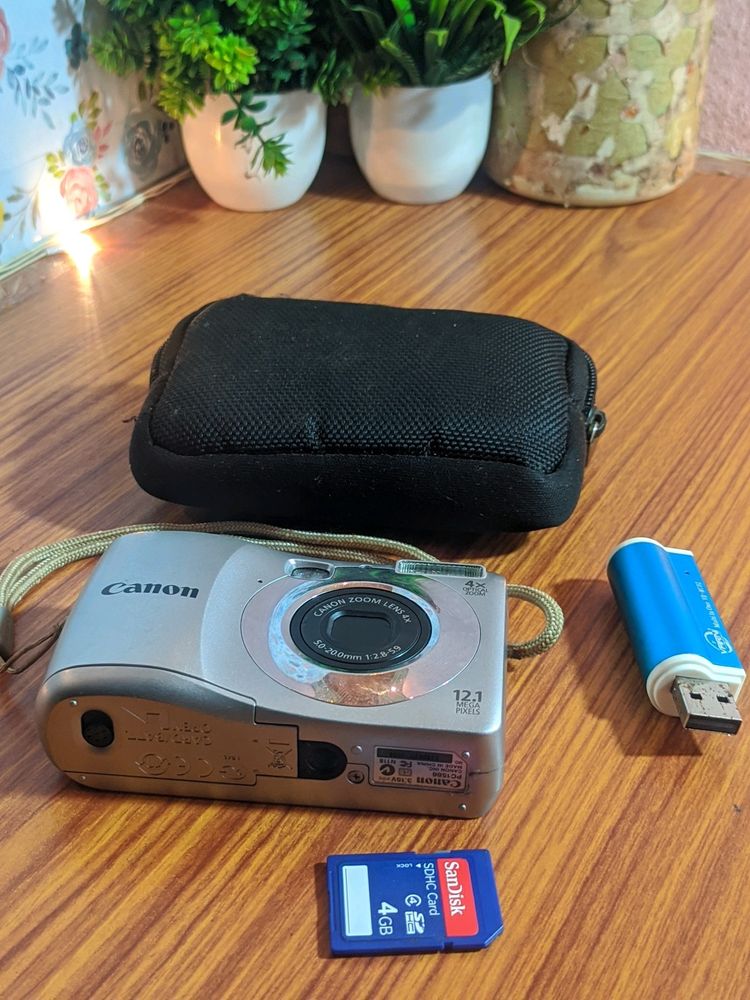 Canon Cybershot 1200 Point And Shoot Camera