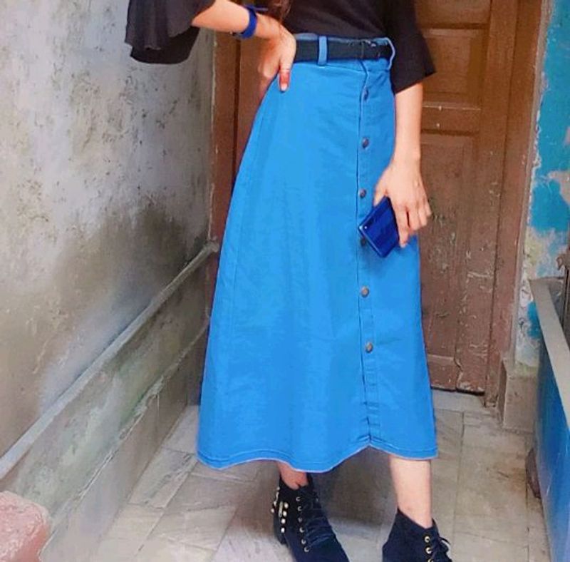 Butiful Denim Skirt