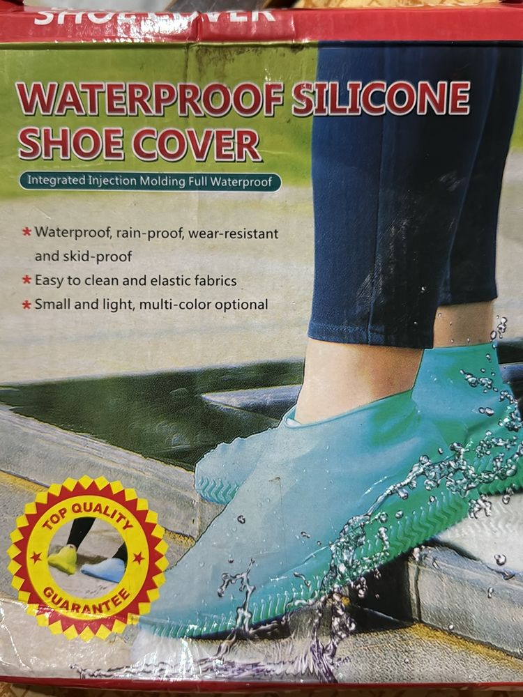 Waterproof Silicon Shoe Cover New Without Use