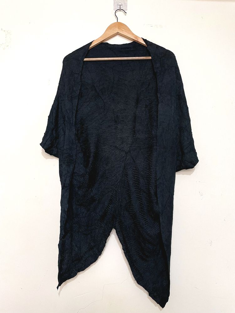 Black Long Shrug