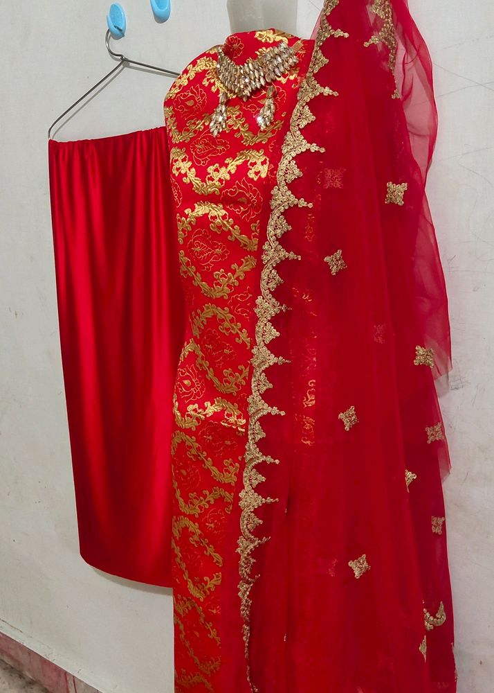 ❤KARWACHAUTH SPECIAL SUIT FABRIC+NECKLACE SET❤