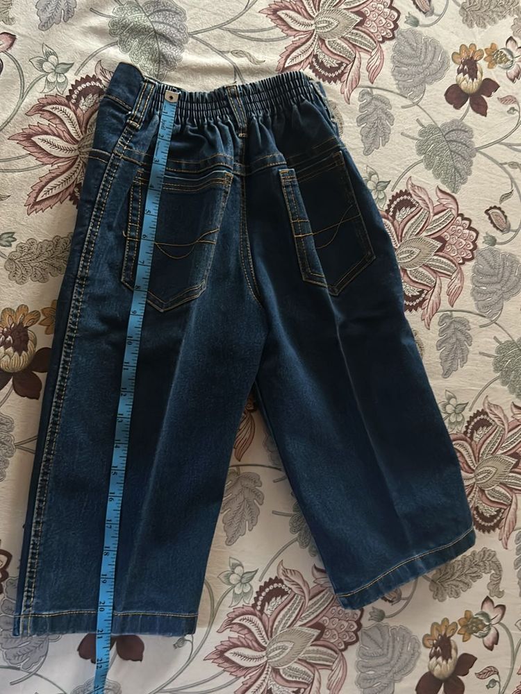 Boys Age 4 Denim Capris