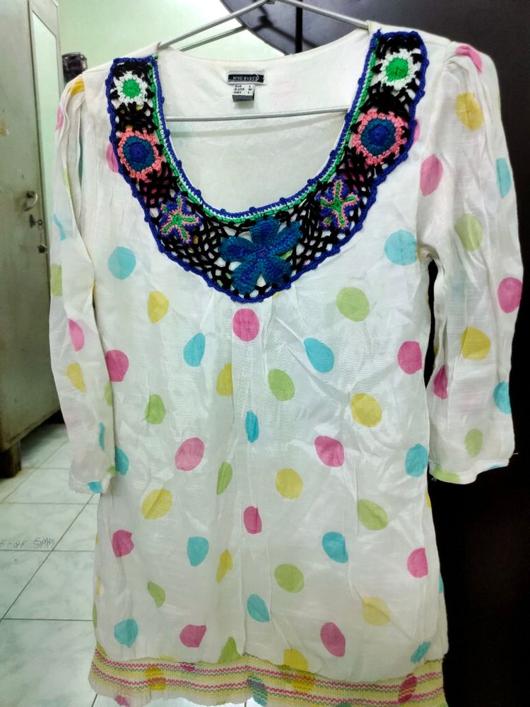 Polka Dot Balloon Top !