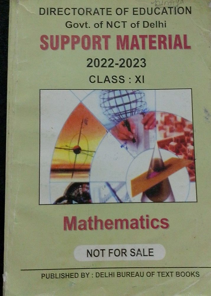 Class 11th Support Material Mathematics 2022-23