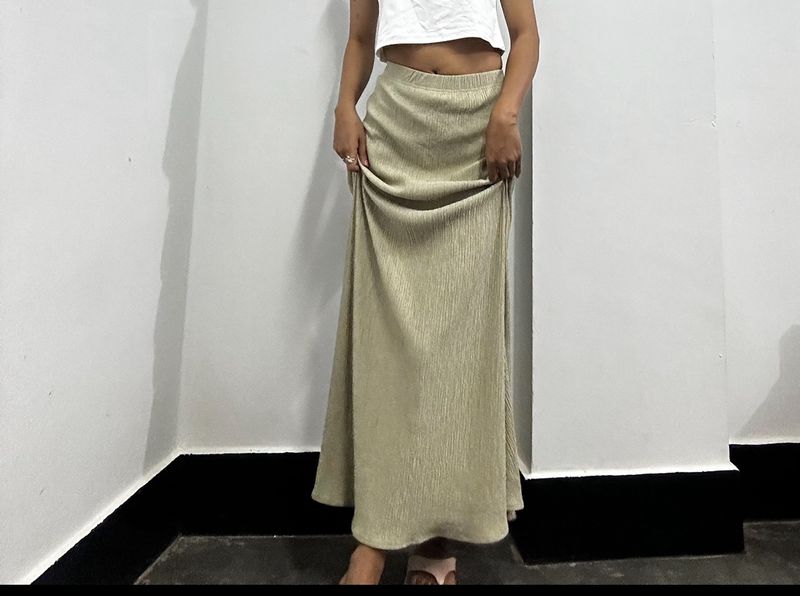 Flare Maxi Skirt