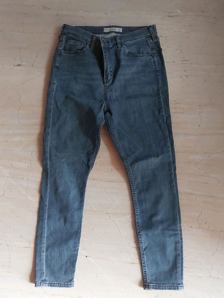 HIGH WAISTED SKINNY FIT JEANS BY TOPSHOP