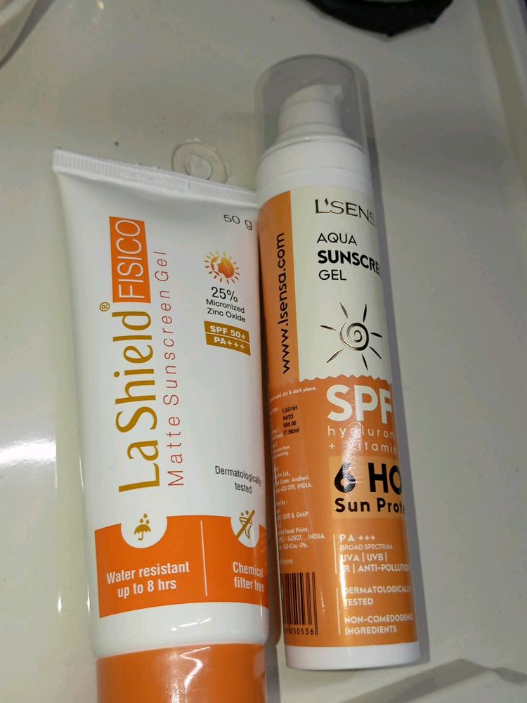 L'sensa And La Shield Sunscreen