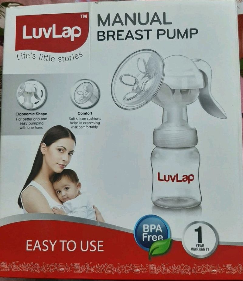 Luvlap Manuual Breast Pump.