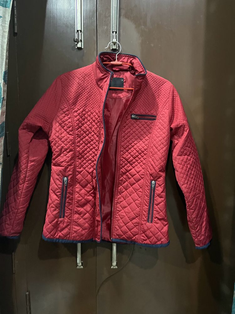 red jacket