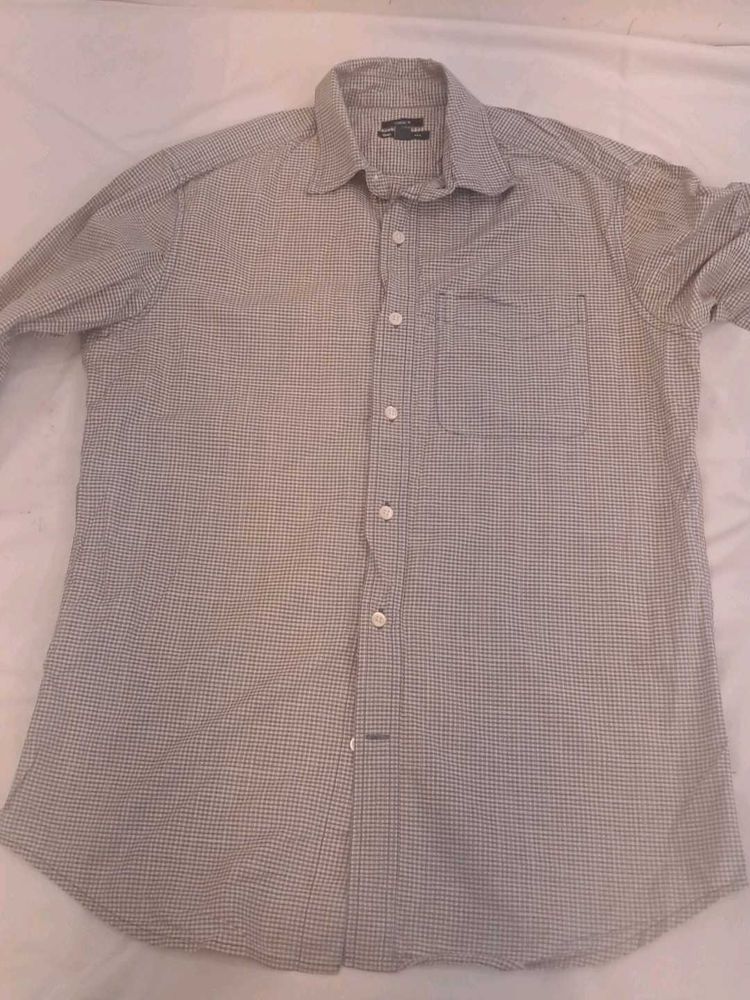 Cotton Shirt Grey Color