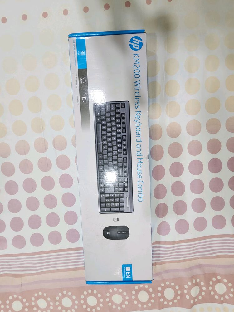 HP KM200 Wireless Keyboard Mouse Combo. Sealed