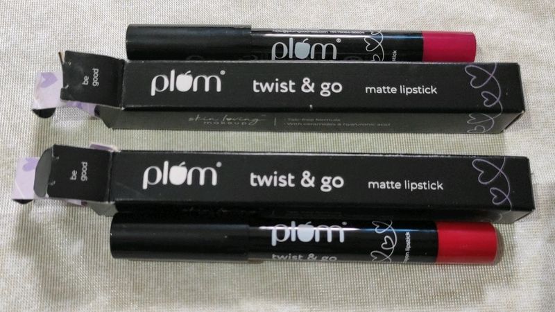 2 Plum Twist & Go Matte lipstick