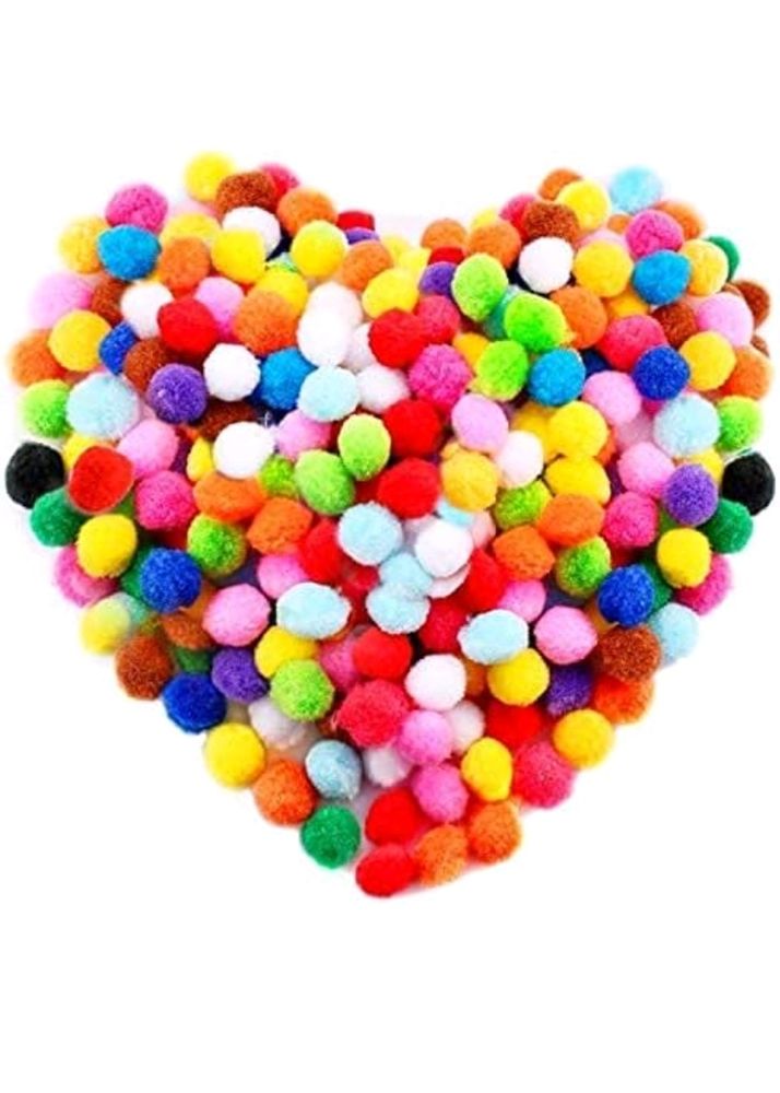 Pack of 50 Big Size  Premium Wool Pompom Balls