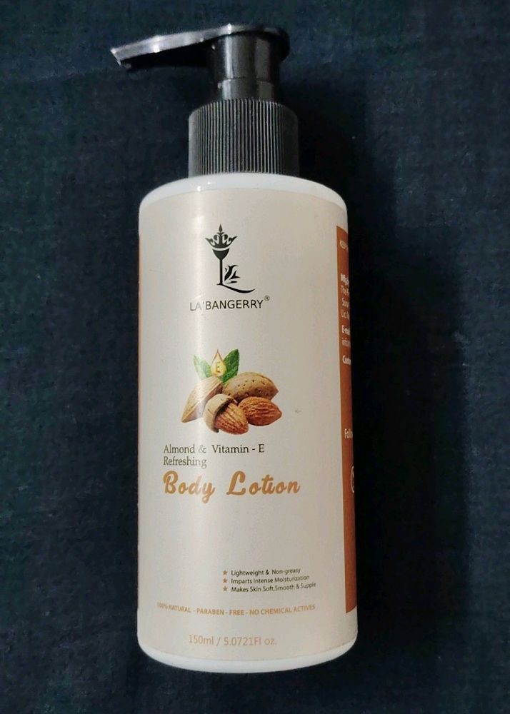 LA'BANGERRY ALMOND and VITAMIN_E BODY LOTION