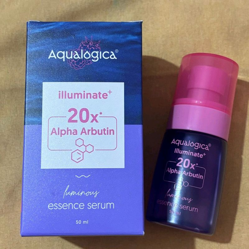 Aqualogica AlphaArbutin 20x Luminous Essence Serum