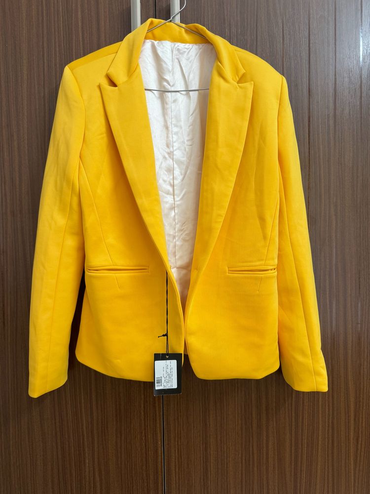 Yellow Summer Blazer