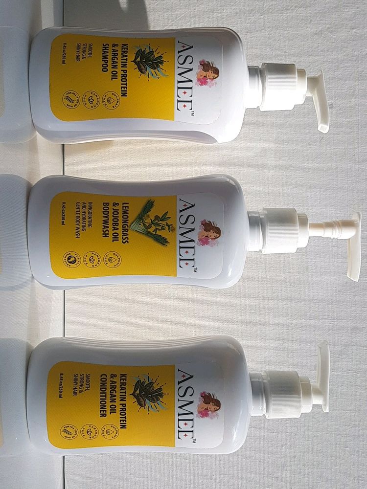 Asmee Combo Of Shampoo, Conditioner