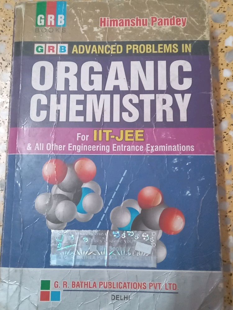 GRB OP TANDON HIMANSHU PANDEY ORGANIC CHEMISTRY