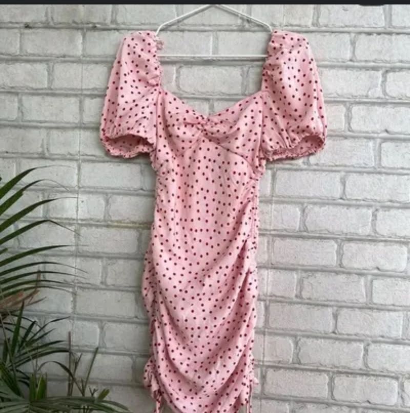 Polka Dot Dress M Size