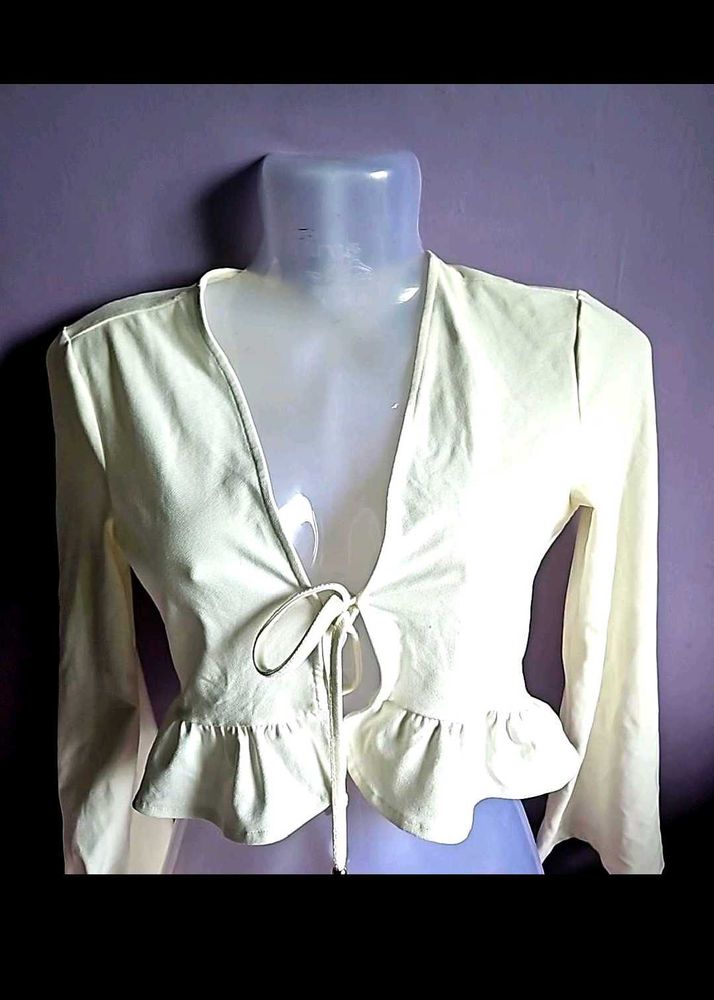 H&M Divided White Shrug