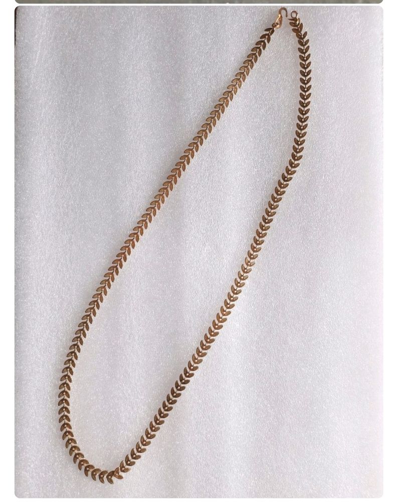 Beautiful Golden Brass Neck Chain