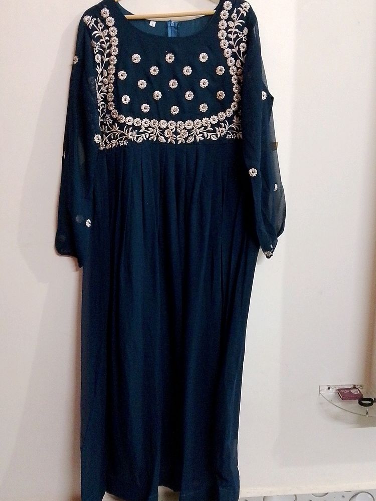 Gown With Dupatta