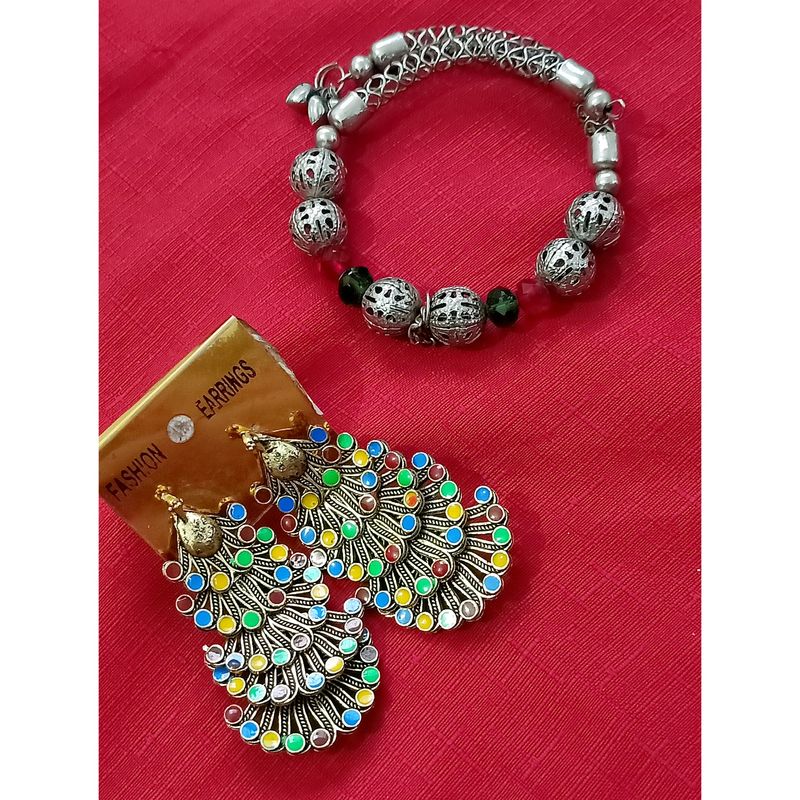 Bangle And Earings.