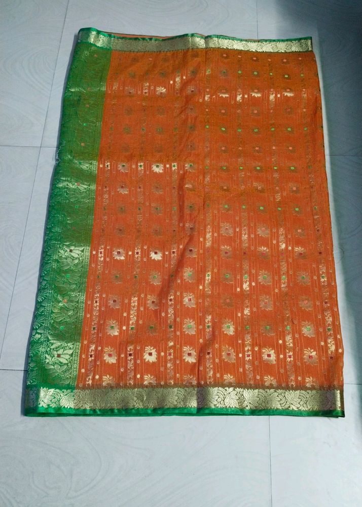 Cotton Silk Zaree Women Saree