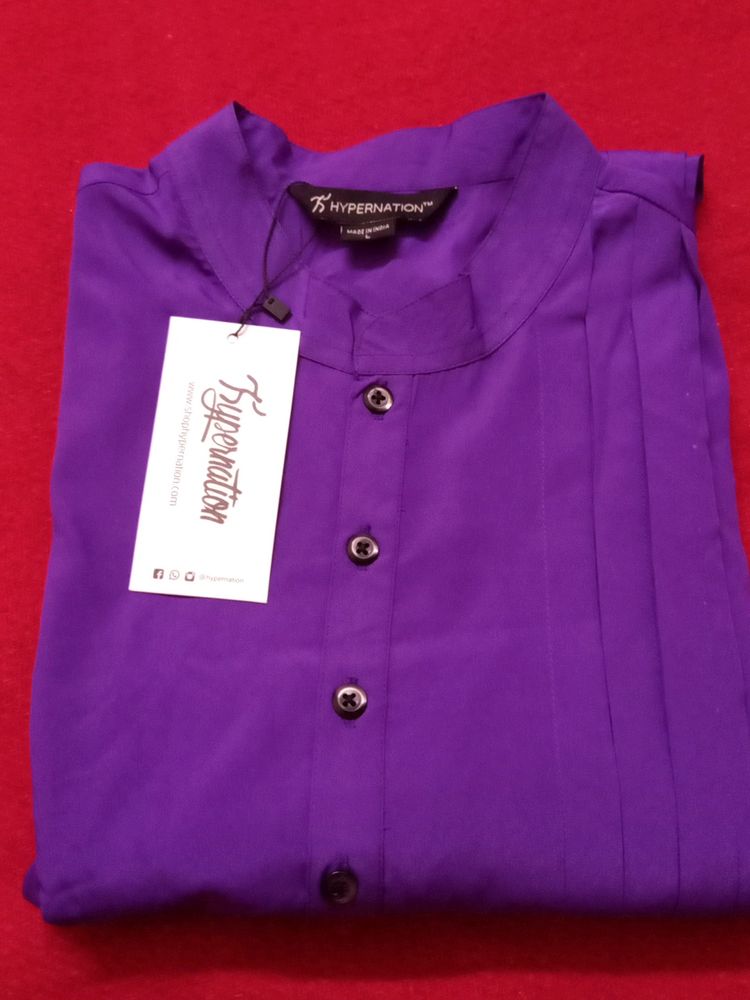 HYPERNATIONAL L SIZE NEW KURTHA TOP CONDITION