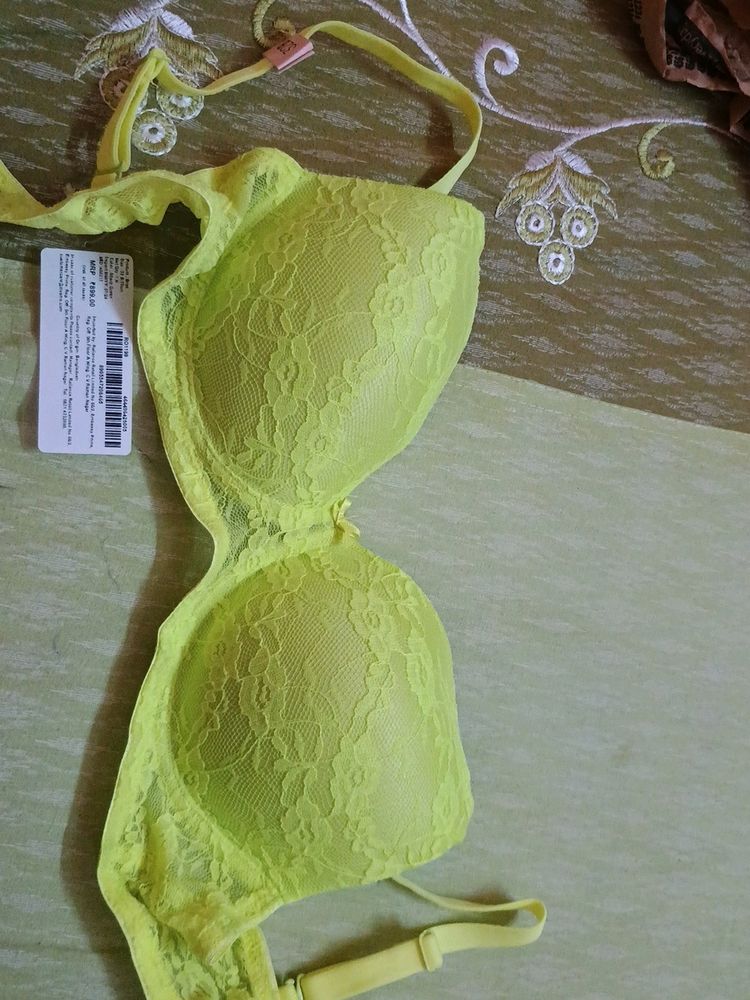 Zivame Lime Green Bra