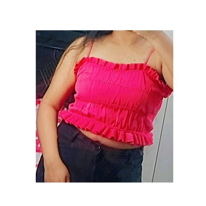 🎀 New Pinteresty Cute Pink Tube Top 🎀