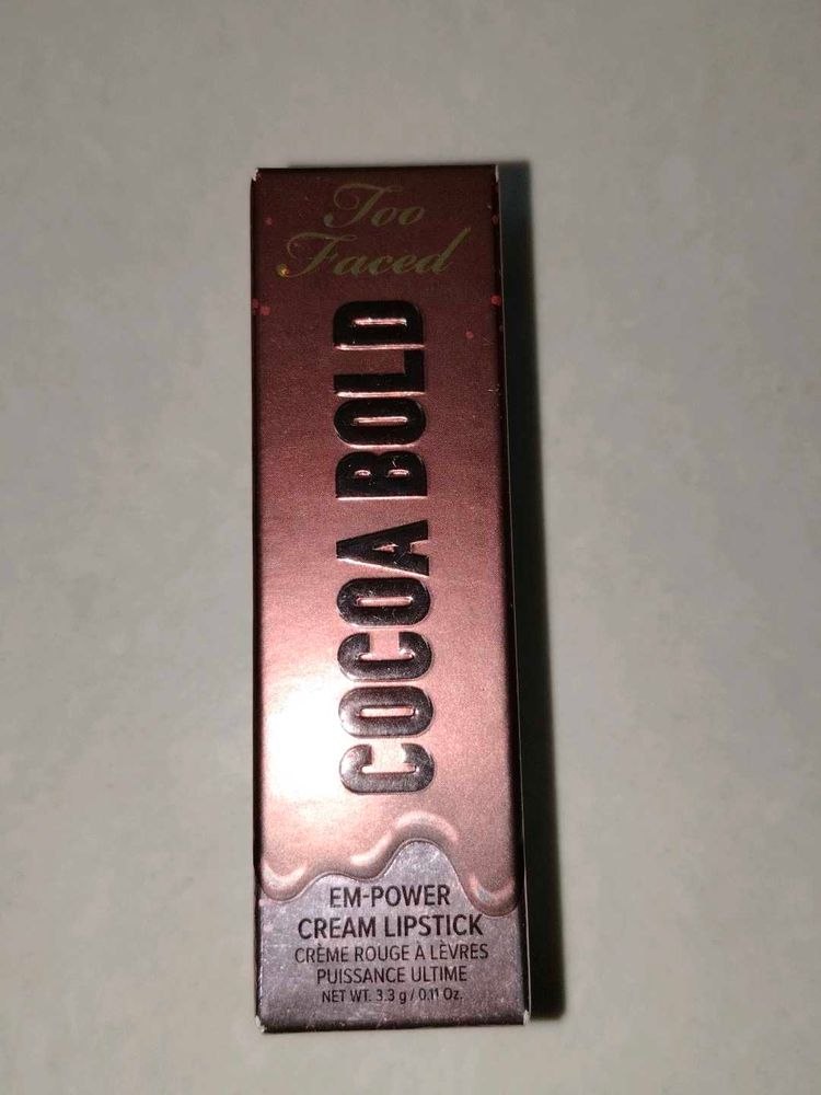 Too faced cocoa bold Lipstick