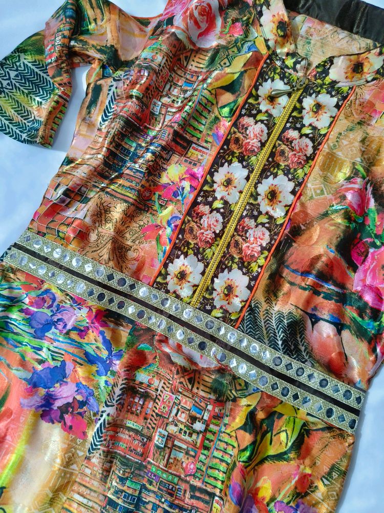 LUXURY PRINTED KURTA