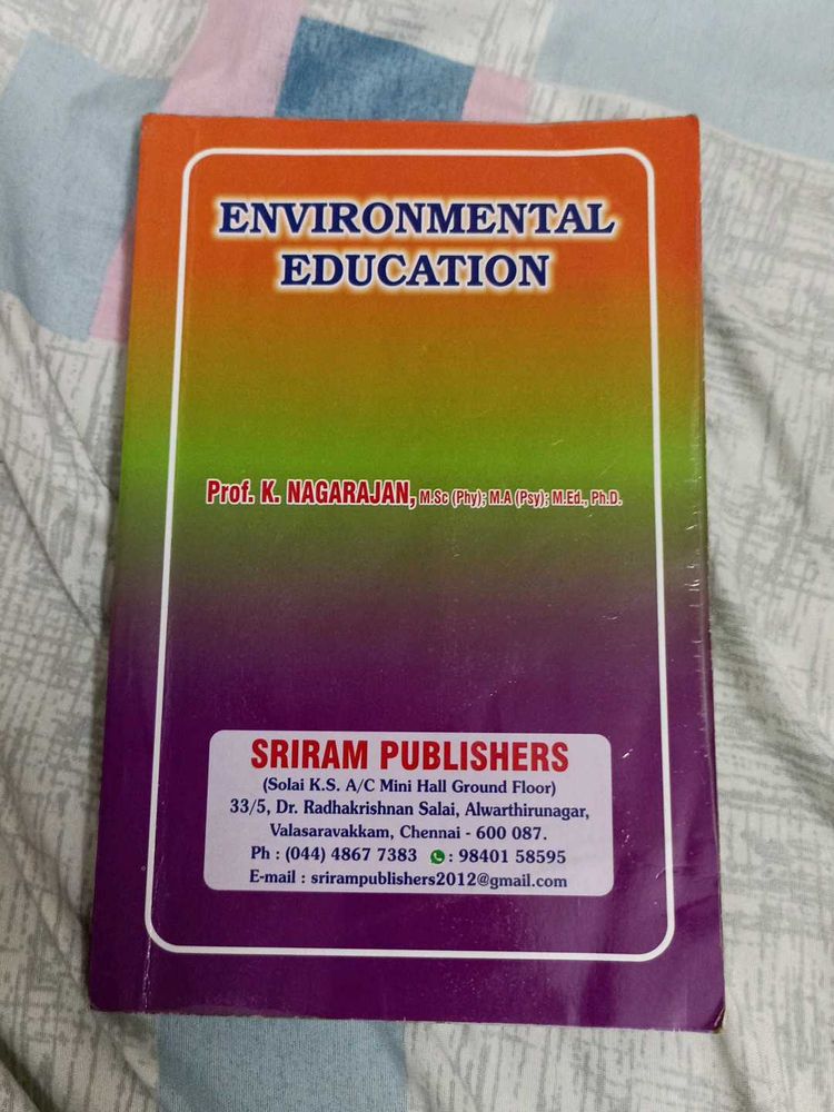 B.Ed Book Environmental Education 😍