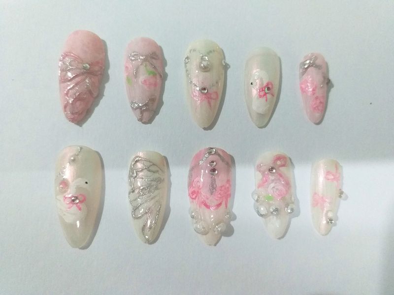 Press On Nails(Swan Lake Fairy)