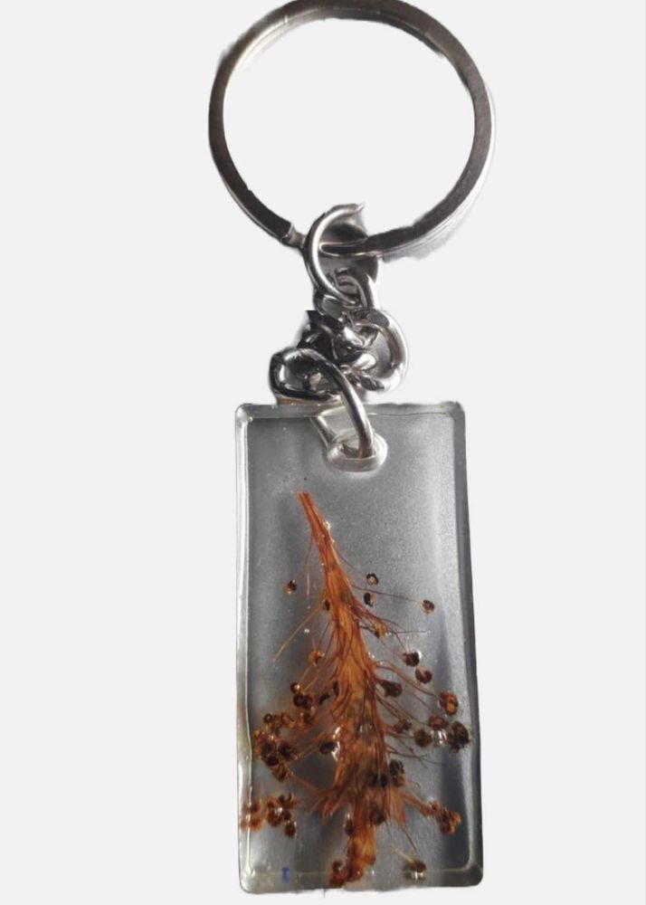 Dried Flower Keychain