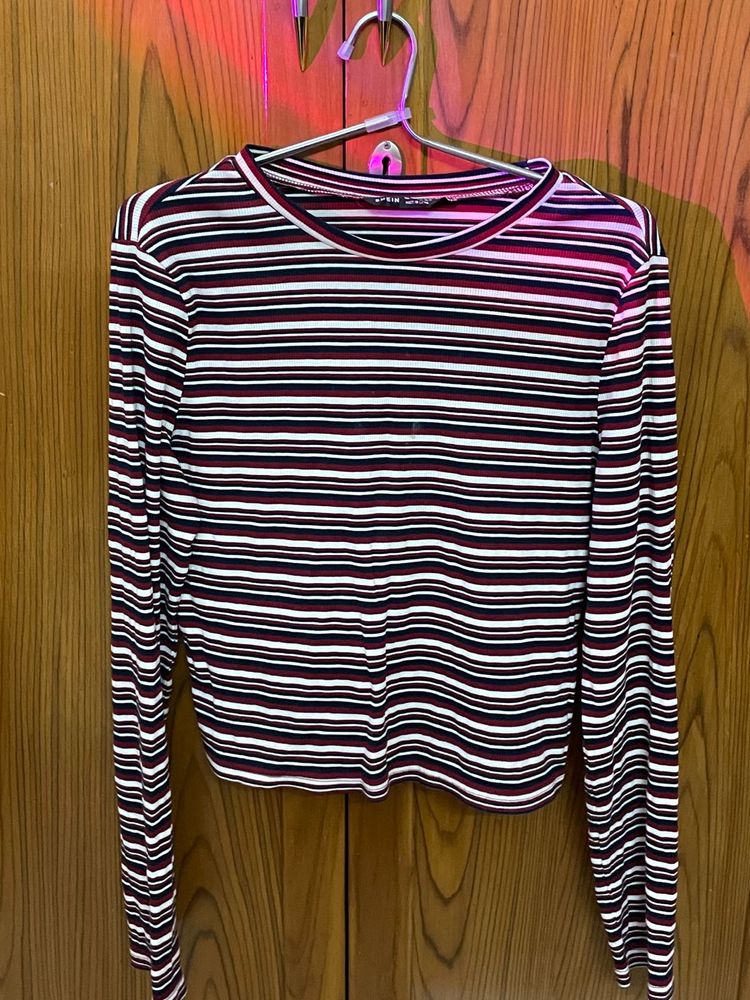 Shien Top Striped